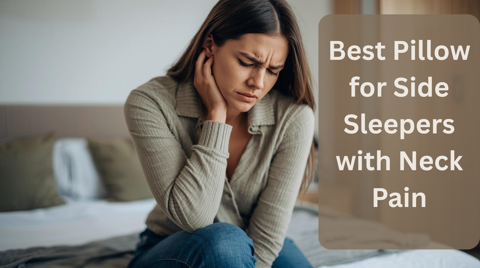 Best Pillow for Side Sleepers with Neck Pain