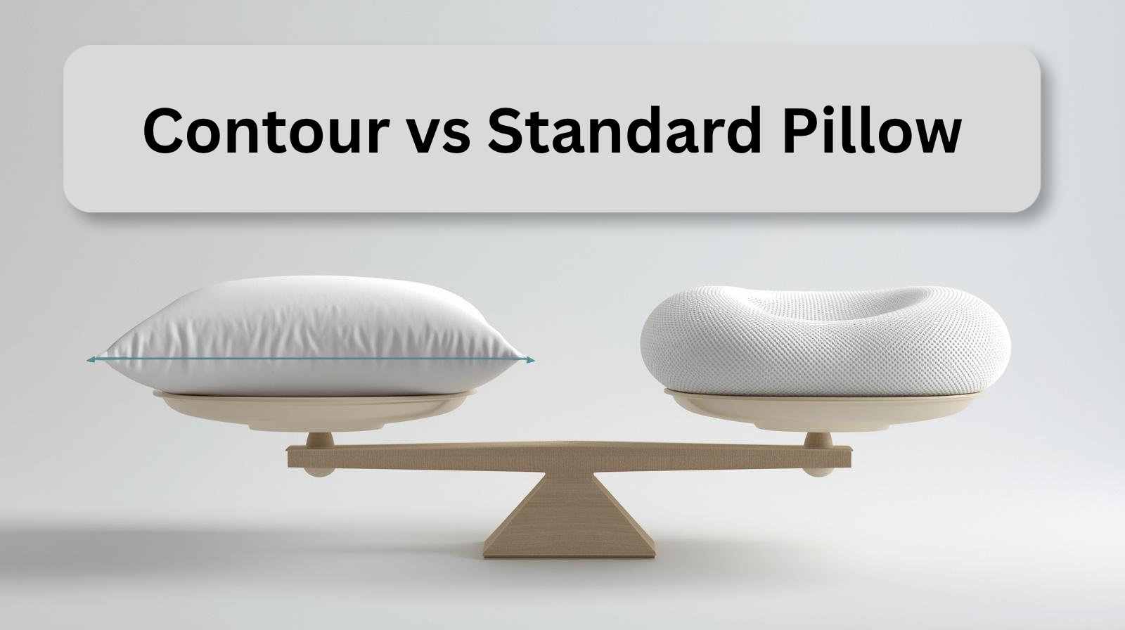 Contour vs Standard Pillow: Which Is Better for Side Sleepers?
